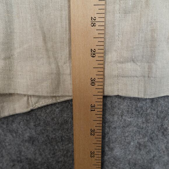 Club Room Luxury Mens Blazer Extra Large Linen 2 Button Sport Coat Jacket Beige - Picture 9 of 10